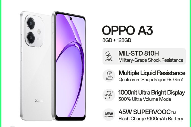 OPPO A3 Terbaru 2024