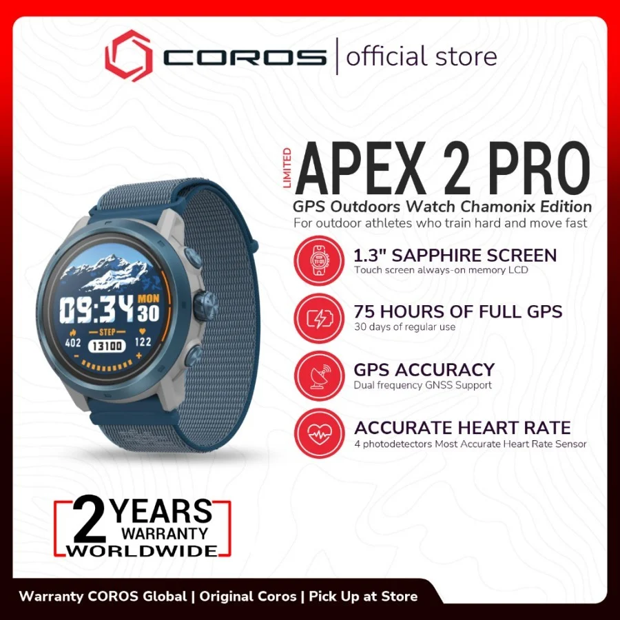 Keluaran COROS Apex 2